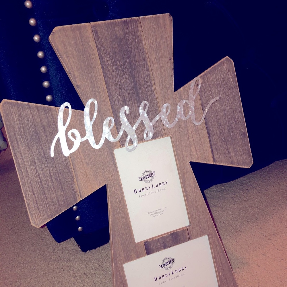 Blessed picture frame